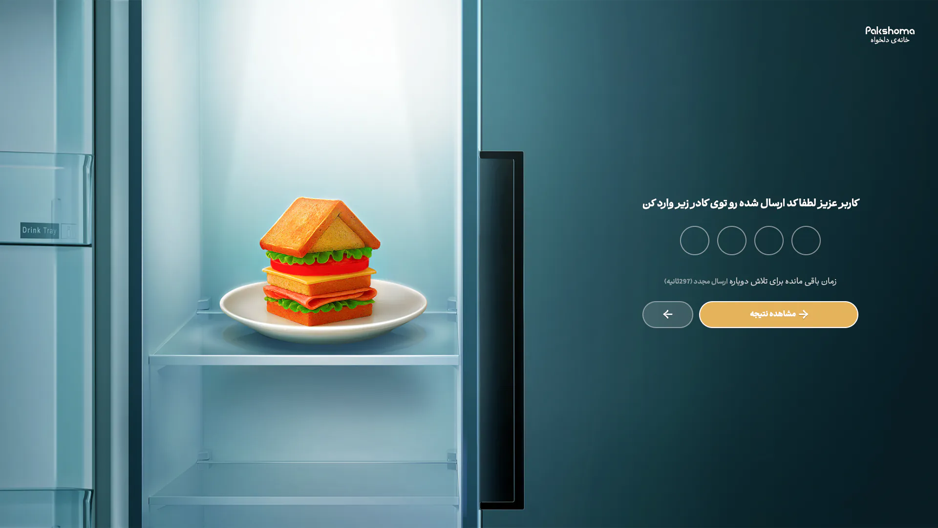 Full-page screenshot of the Code page of Pakshoma Dream Home
